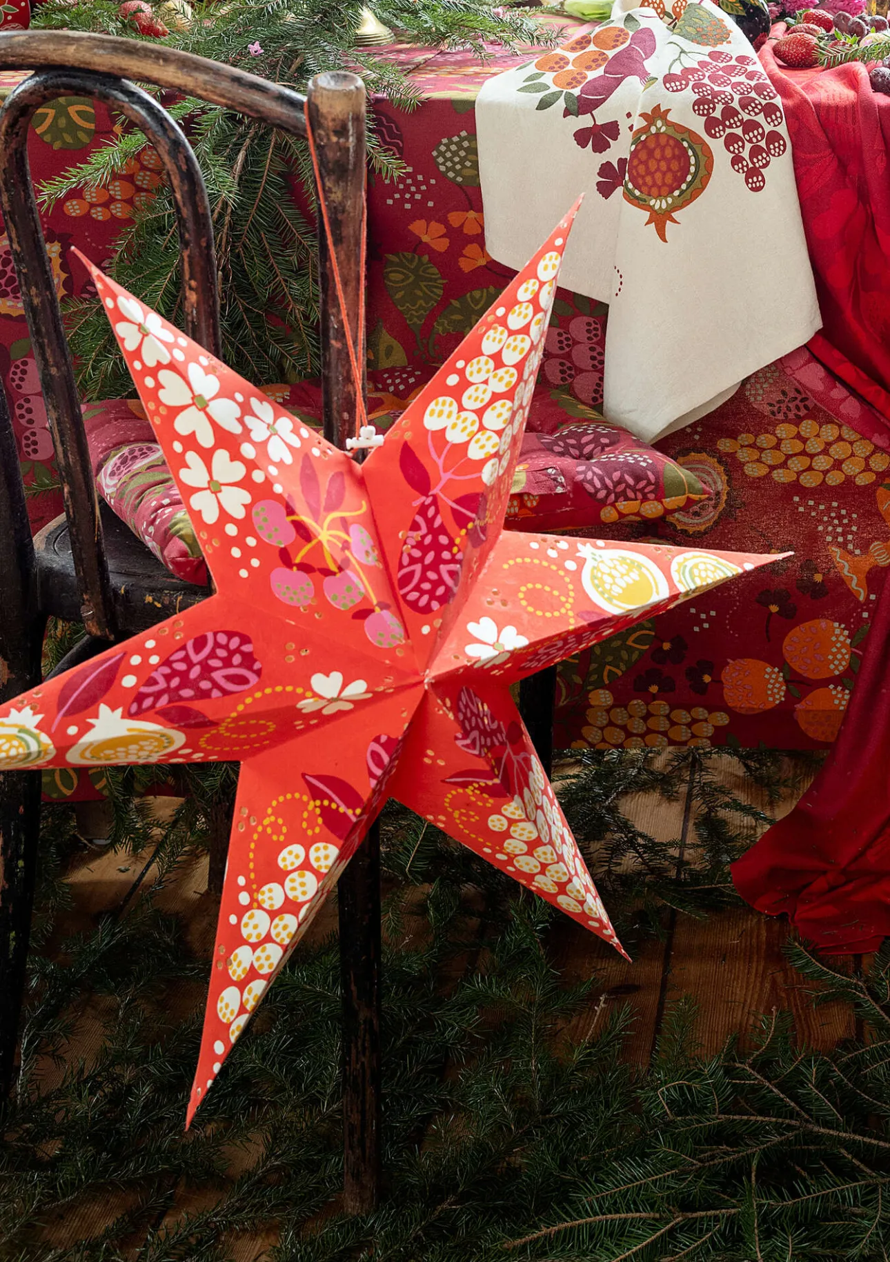 Gudrun Sjödén Adventsstern „Baluns“ aus Papier> Dekoration & Accessoires