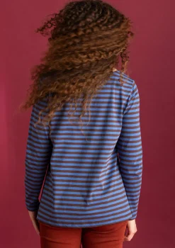 Gudrun Sjödén Basic-Streifenshirt aus Bio-Baumwolle><noscript><img width=