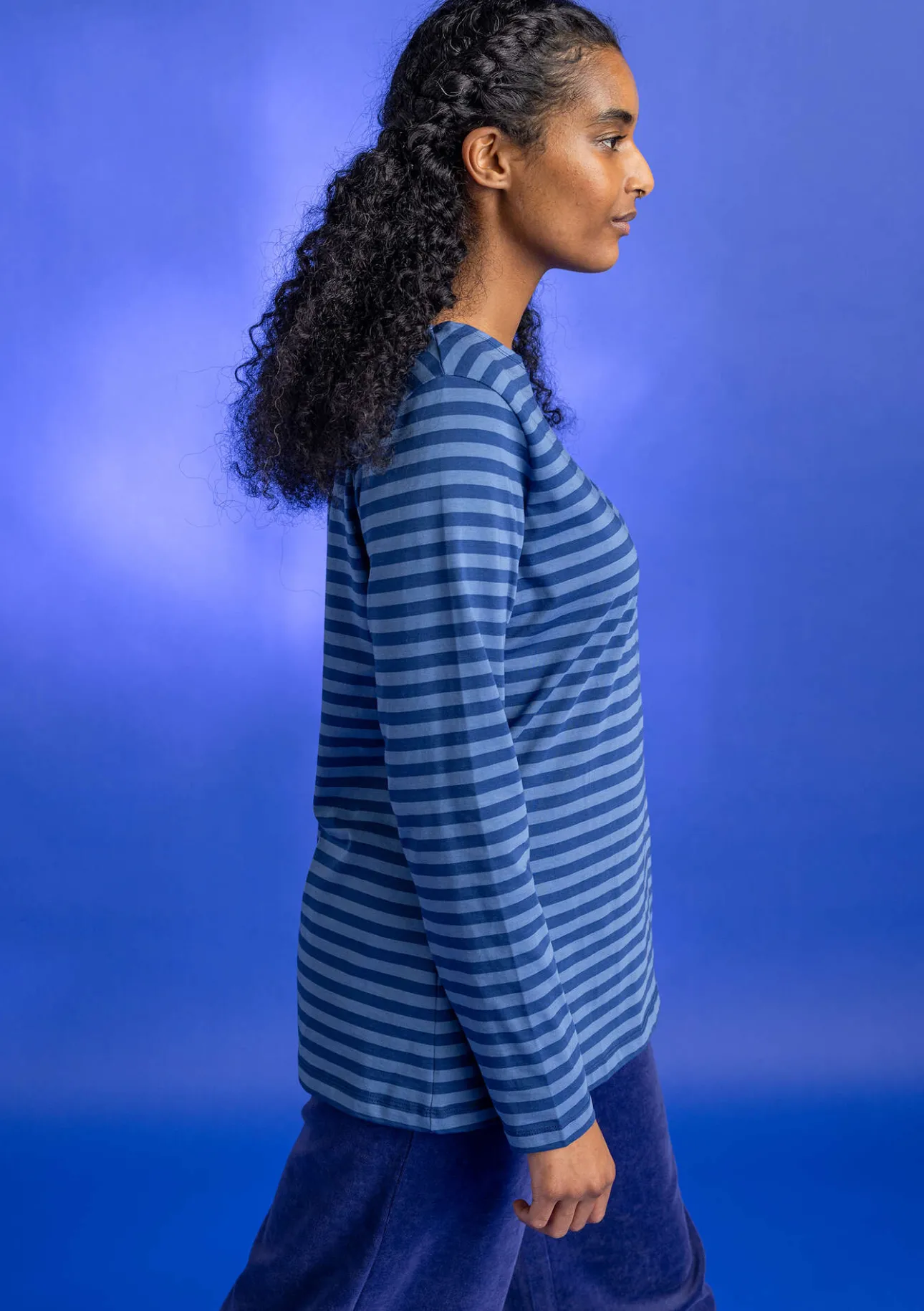 Gudrun Sjödén Basic-Streifenshirt aus Bio-Baumwolle> Pullover & Shirts
