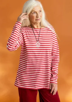 Gudrun Sjödén Basic-Streifenshirt aus Bio-Baumwolle> Pullover & Shirts