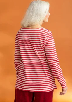 Gudrun Sjödén Basic-Streifenshirt aus Bio-Baumwolle> Pullover & Shirts