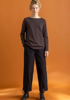 Gudrun Sjödén Basic-Streifenshirt aus Bio-Baumwolle> Pullover & Shirts