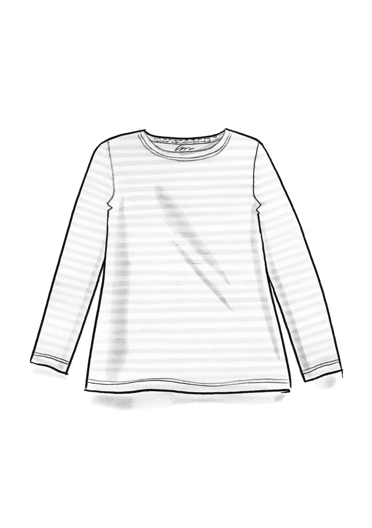 Gudrun Sjödén Basic-Streifenshirt aus Bio-Baumwolle> Pullover & Shirts
