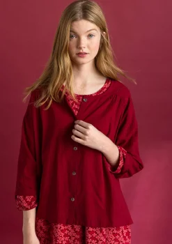 Gudrun Sjödén Bluse „Hedda“ aus Bio-Baumwollgewebe> Blusen