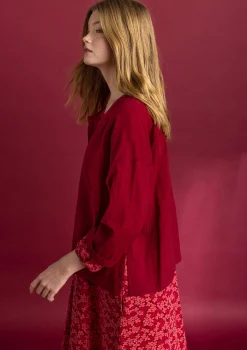 Gudrun Sjödén Bluse „Hedda“ aus Bio-Baumwollgewebe> Blusen