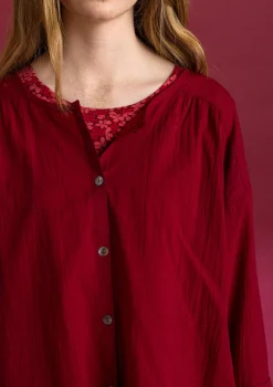 Gudrun Sjödén Bluse „Hedda“ aus Bio-Baumwollgewebe><noscript><img width=