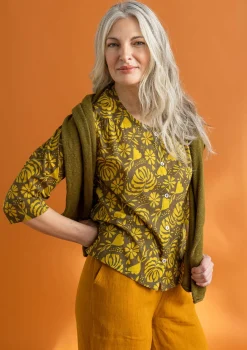 Gudrun Sjödén Bluse „Hedda“ aus Bio-Baumwollgewebe> Blusen