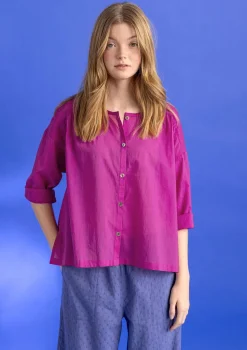 Gudrun Sjödén Bluse „Hedda“ aus Bio-Baumwollgewebe> Blusen