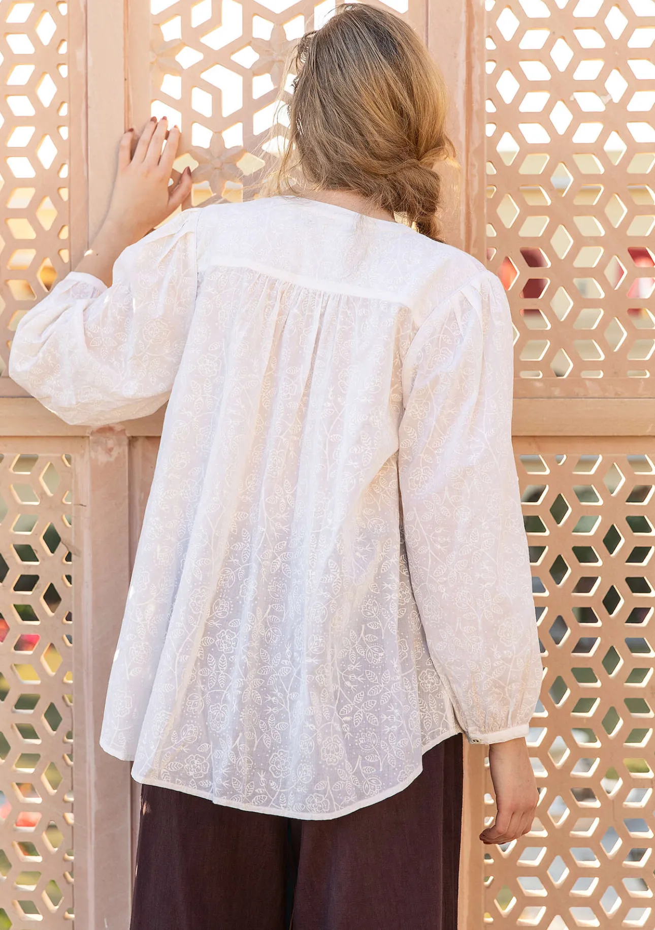 Gudrun Sjödén Bluse „Lisa“ aus Bio-Baumwolle> Blusen