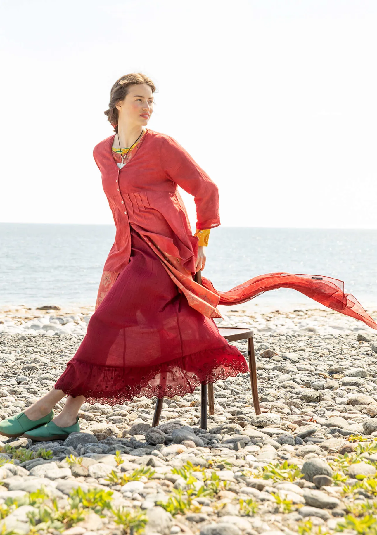 Gudrun Sjödén Bluse „Samira“ aus Bio-Baumwolle> Blusen