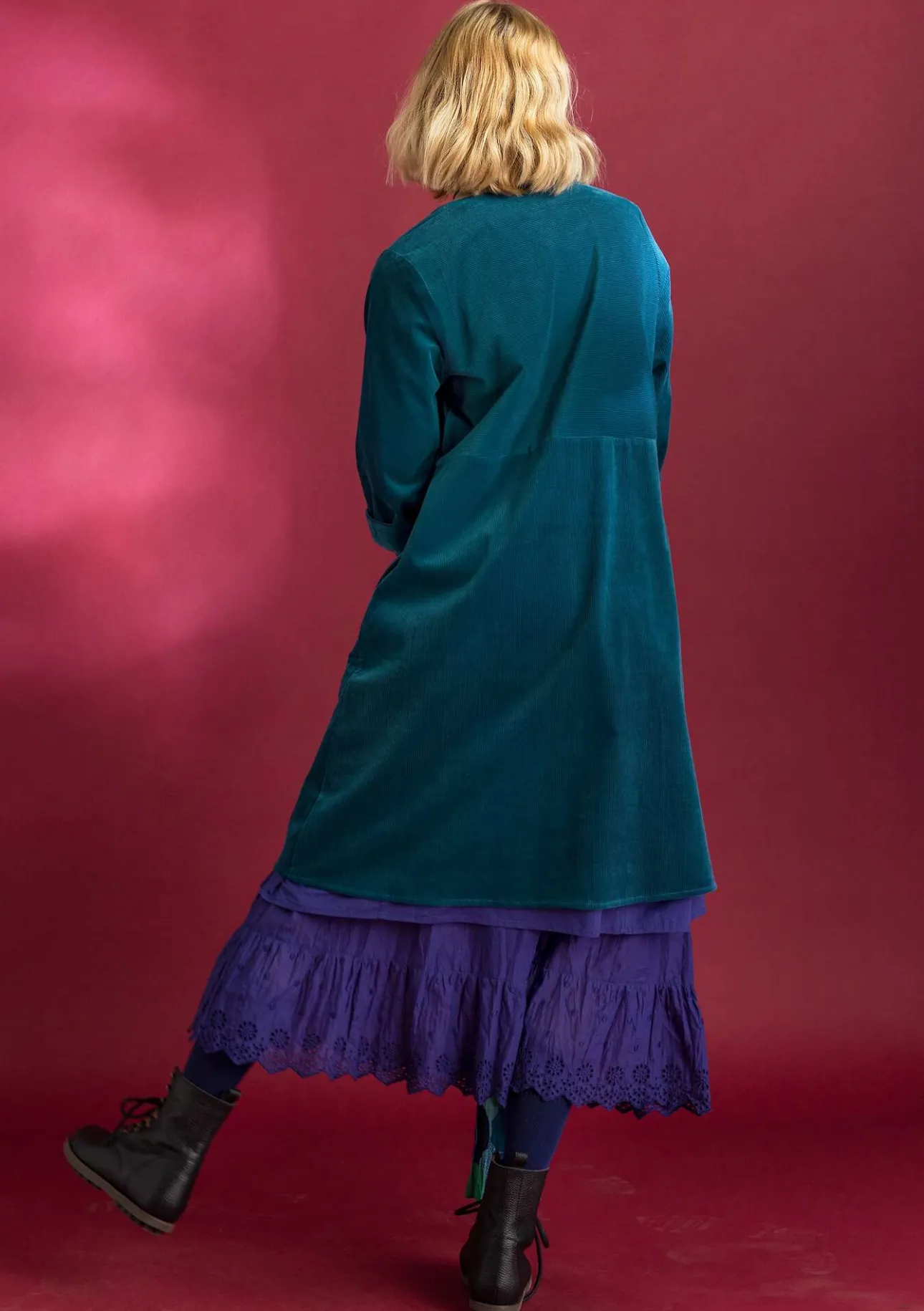 Gudrun Sjödén Cordkleid aus Bio-Baumwolle/Elasthan> Kleider