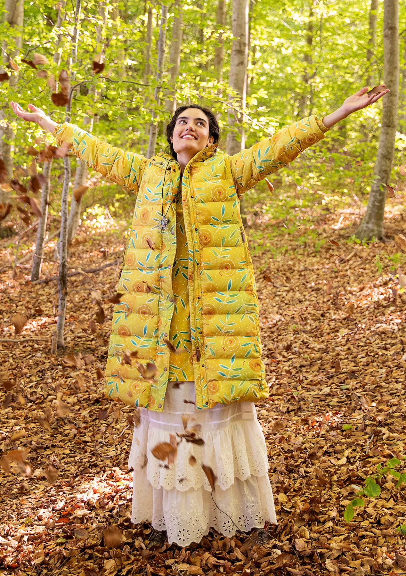 Gudrun Sjödén Daunenmantel „Bhumika“ aus Recycling-Polyester/Daunen> Jacken & Mäntel