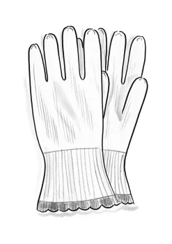 Gudrun Sjödén Fingerhandschuhe aus Lammwolle><noscript><img width=