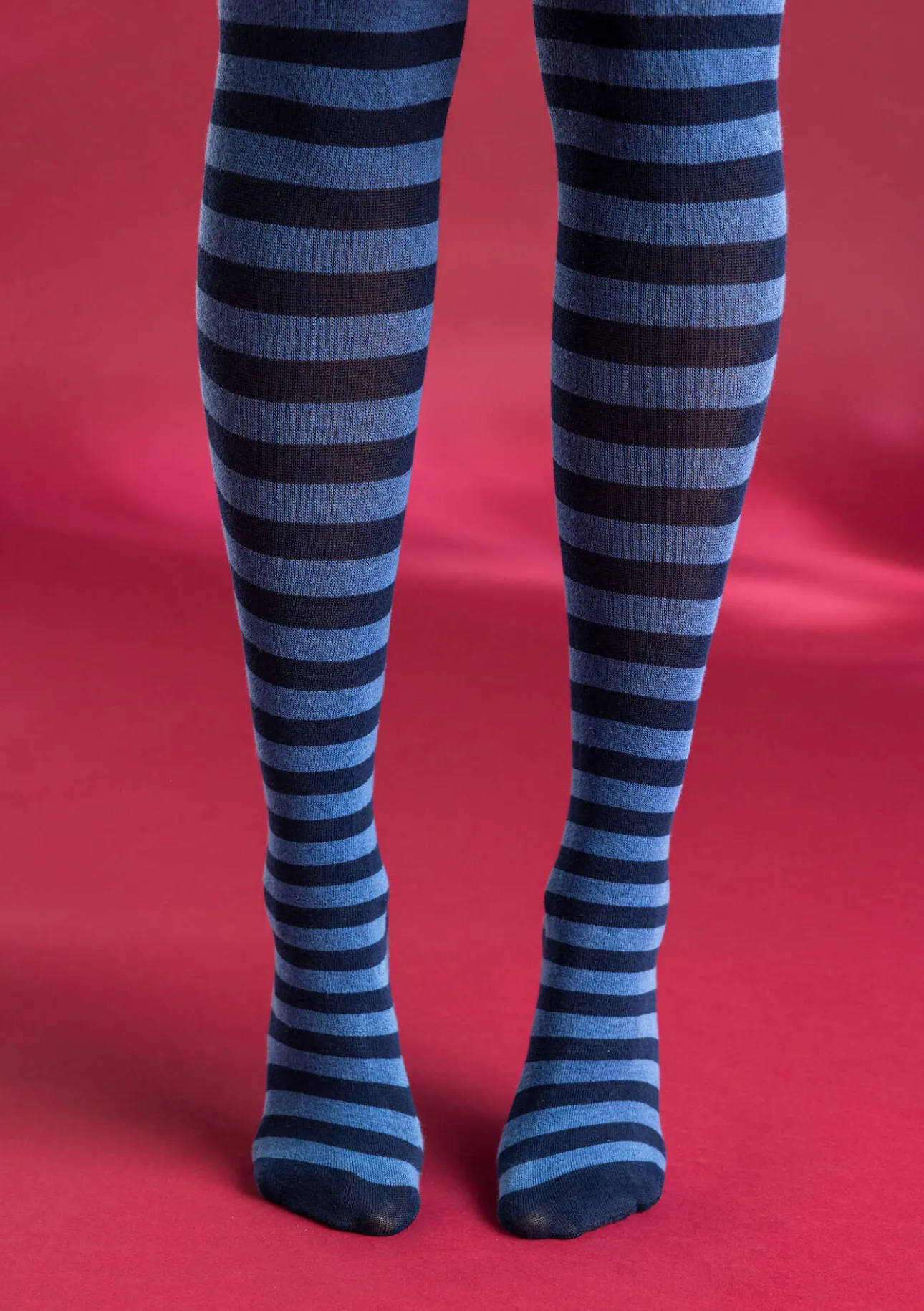 Gudrun Sjödén Gestreifte Strumpfhose aus Bio-Baumwolle> Accessoires