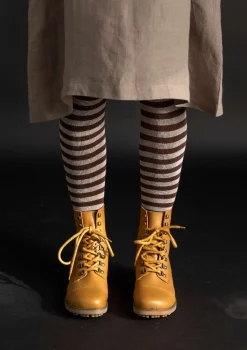 Gudrun Sjödén Gestreifte Strumpfhose aus Bio-Baumwolle> Accessoires