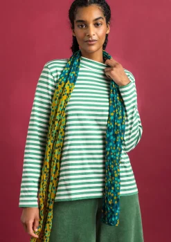 Gudrun Sjödén Gestreiftes Stehkragenshirt aus Bio-Baumwolle> Pullover & Shirts