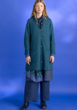 Gudrun Sjödén Gestrickter Blazer aus gefilzter Bio-Wolle> Jacken & Mäntel|Strickjacken