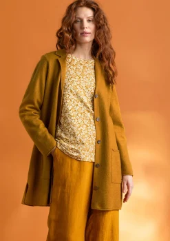 Gudrun Sjödén Gestrickter Blazer aus gefilzter Bio-Wolle> Jacken & Mäntel|Strickjacken