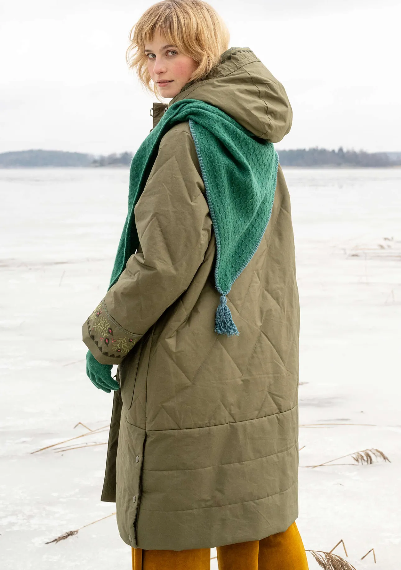 Gudrun Sjödén Gewebter Steppmantel „Svalbard“> Jacken & Mäntel