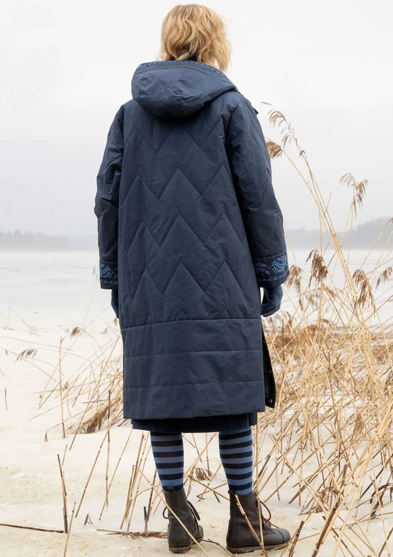 Gudrun Sjödén Gewebter Steppmantel „Svalbard“> Jacken & Mäntel