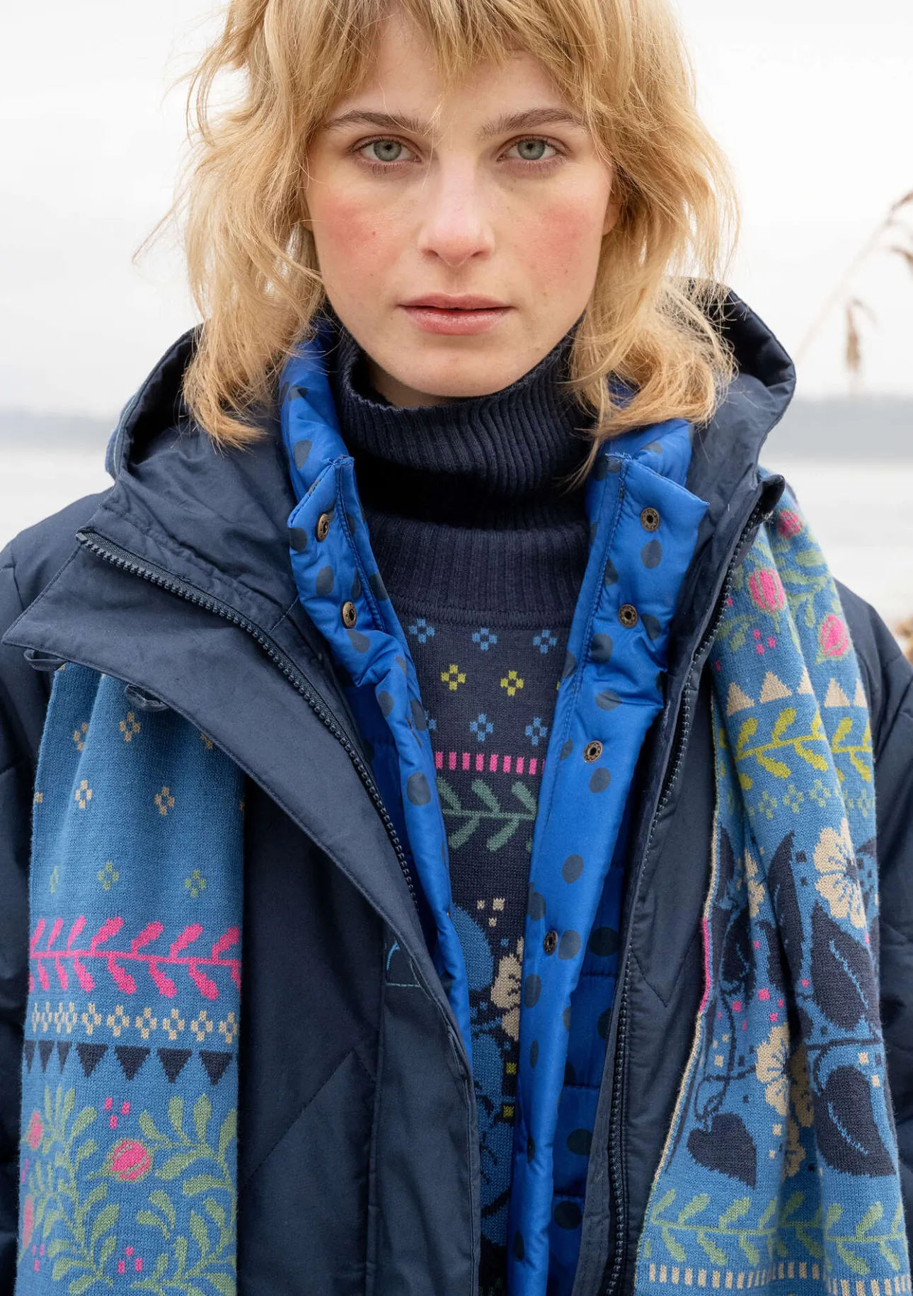 Gudrun Sjödén Gewebter Steppmantel „Svalbard“> Jacken & Mäntel