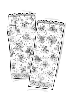 Gudrun Sjödén Handstulpen „Anemone“ aus Bio-Wolle><noscript><img width=