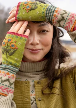Gudrun Sjödén Handstulpen „Borealis“ aus Bio- und Recycling-Baumwolle/Wolle> Accessoires