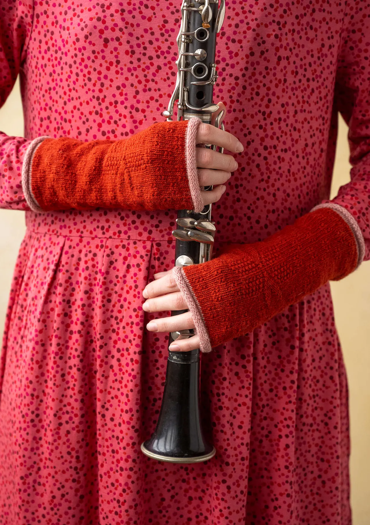 Gudrun Sjödén Handstulpen „Vega“ aus Recycling-Wolle/Lammwolle> Accessoires