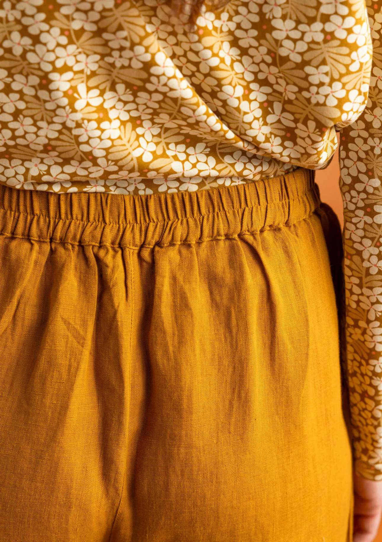 Gudrun Sjödén Hose „Asta“ aus Leinengewebe> Hosen