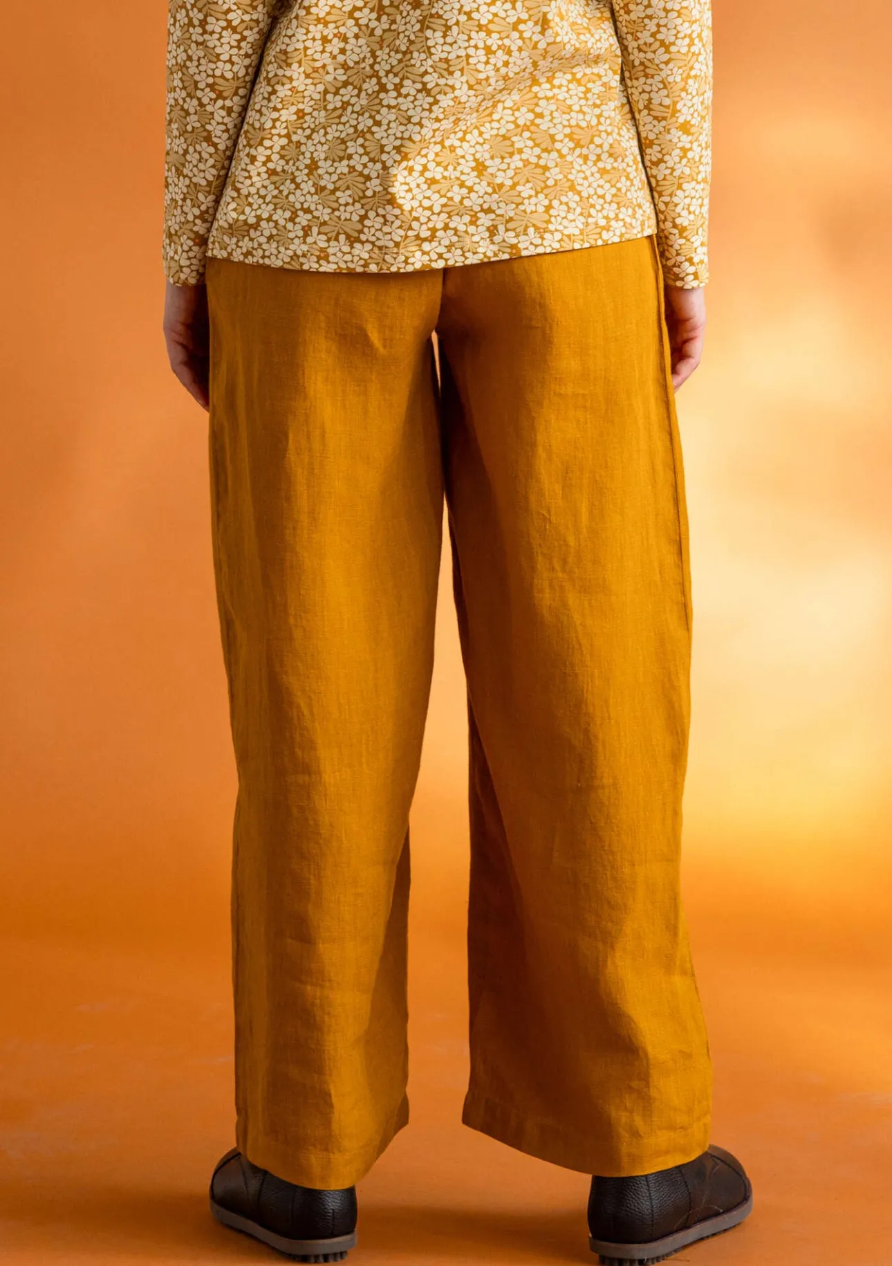 Gudrun Sjödén Hose „Asta“ aus Leinengewebe> Hosen