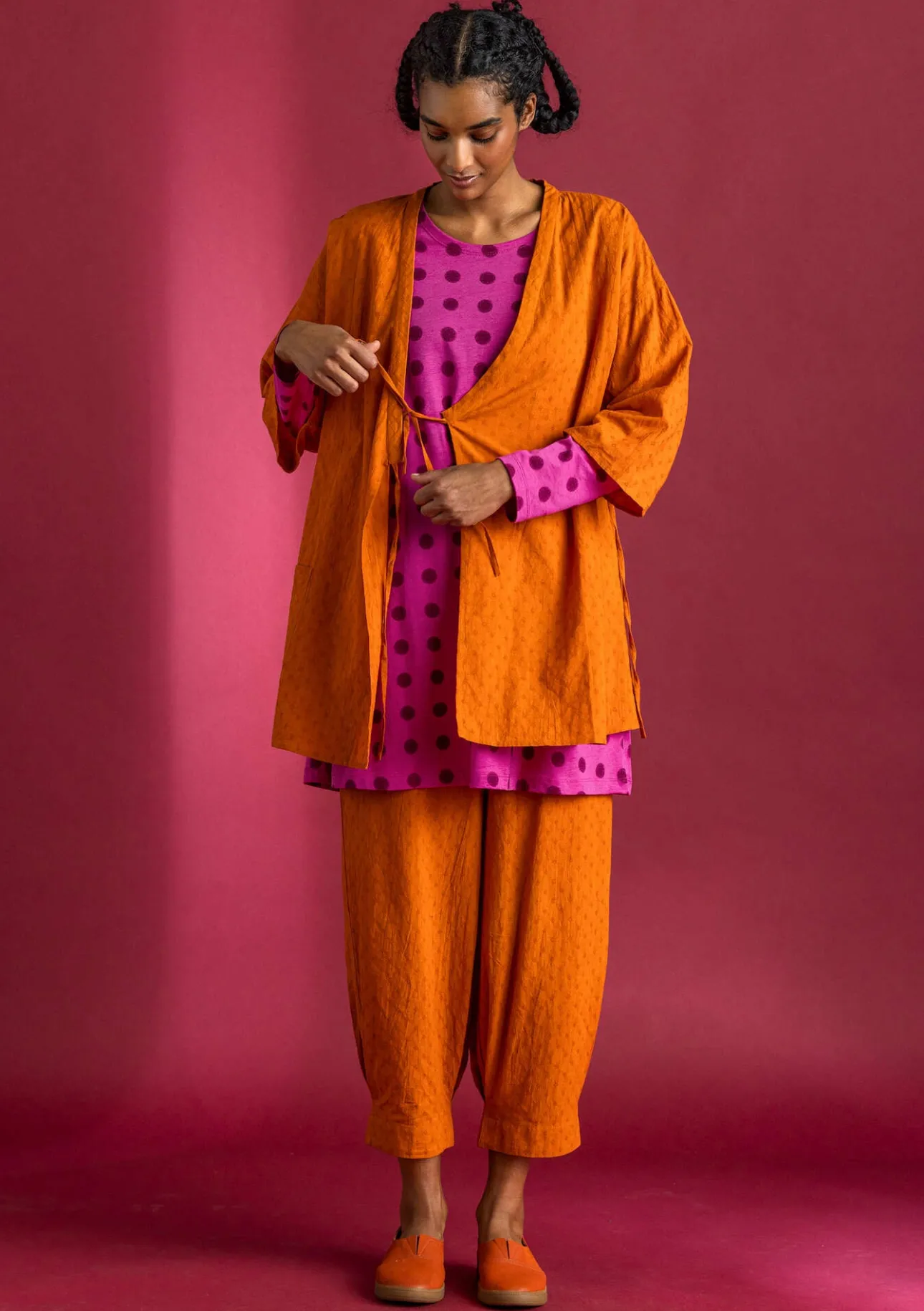 Gudrun Sjödén Hose aus Bio-Baumwolldobby> Hosen