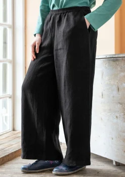 Gudrun Sjödén Hose aus Leinengewebe> Hosen