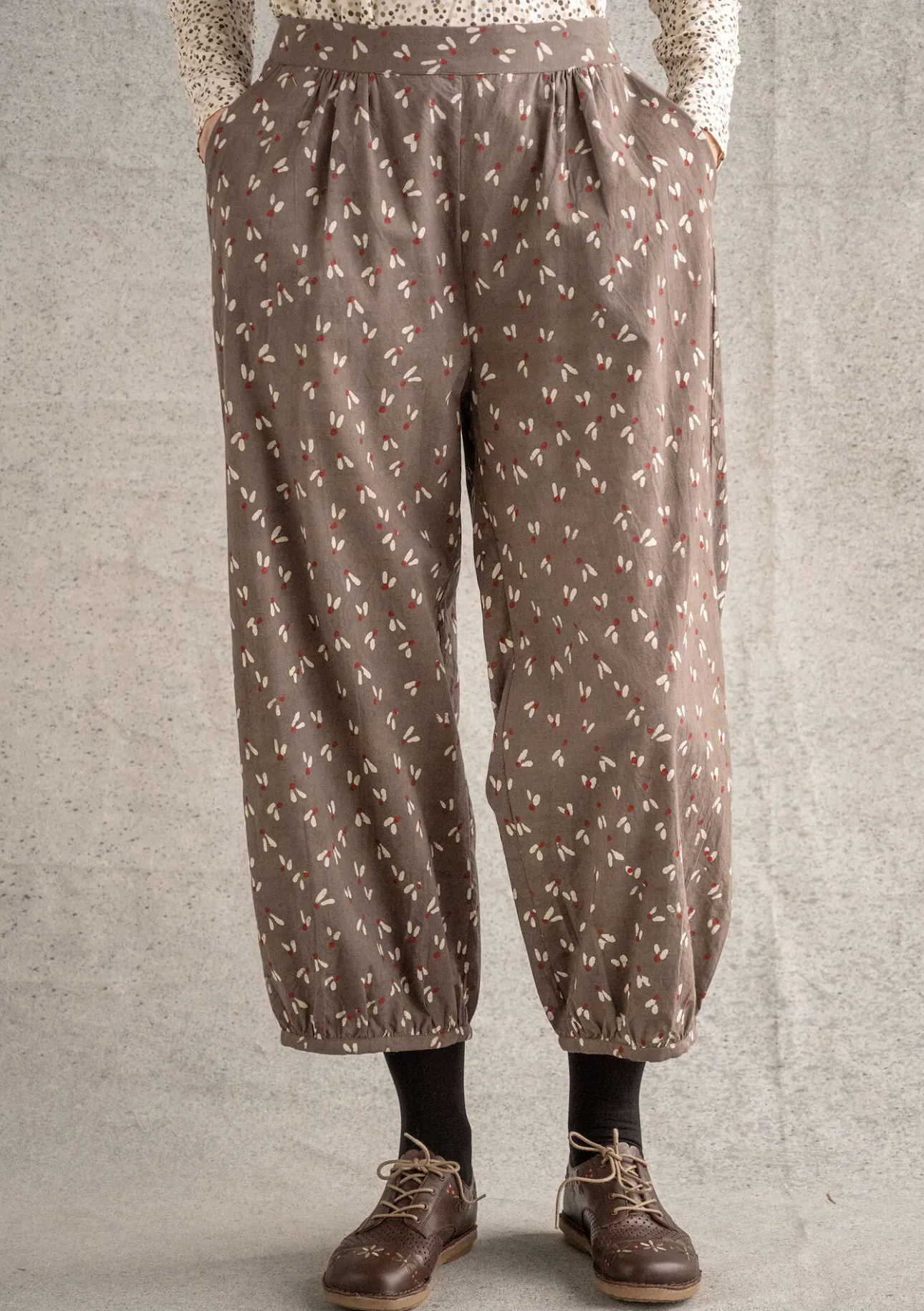 Gudrun Sjödén Hose „Mud“ aus Bio-Baumwollgewebe> Hosen