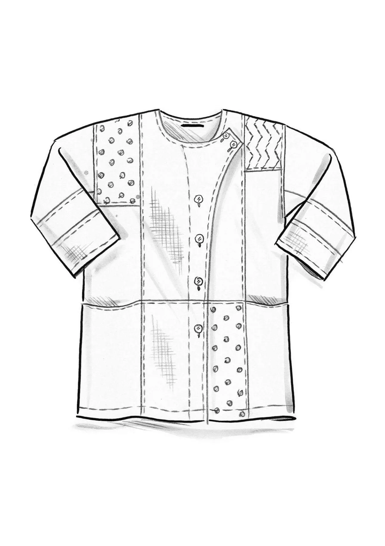 Gudrun Sjödén Jacke „Andante“ aus Leinen> Jacken & Mäntel