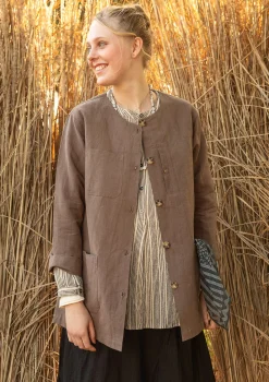 Gudrun Sjödén Jacke aus Leinen/Bio-Baumwolle><noscript><img width=