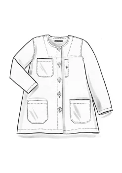 Gudrun Sjödén Jacke aus Leinen/Bio-Baumwolle><noscript><img width=