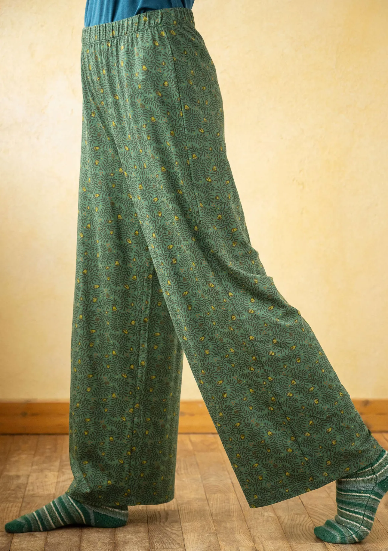 Gudrun Sjödén Jerseyhose „Aurora“ aus Bio-Baumwolle/Modal/Elasthan> Hosen