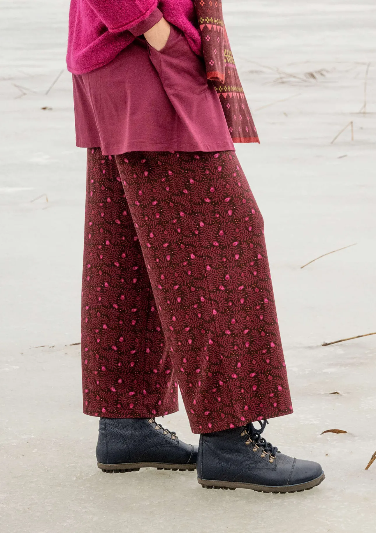 Gudrun Sjödén Jerseyhose „Aurora“ aus Bio-Baumwolle/Modal/Elasthan> Hosen