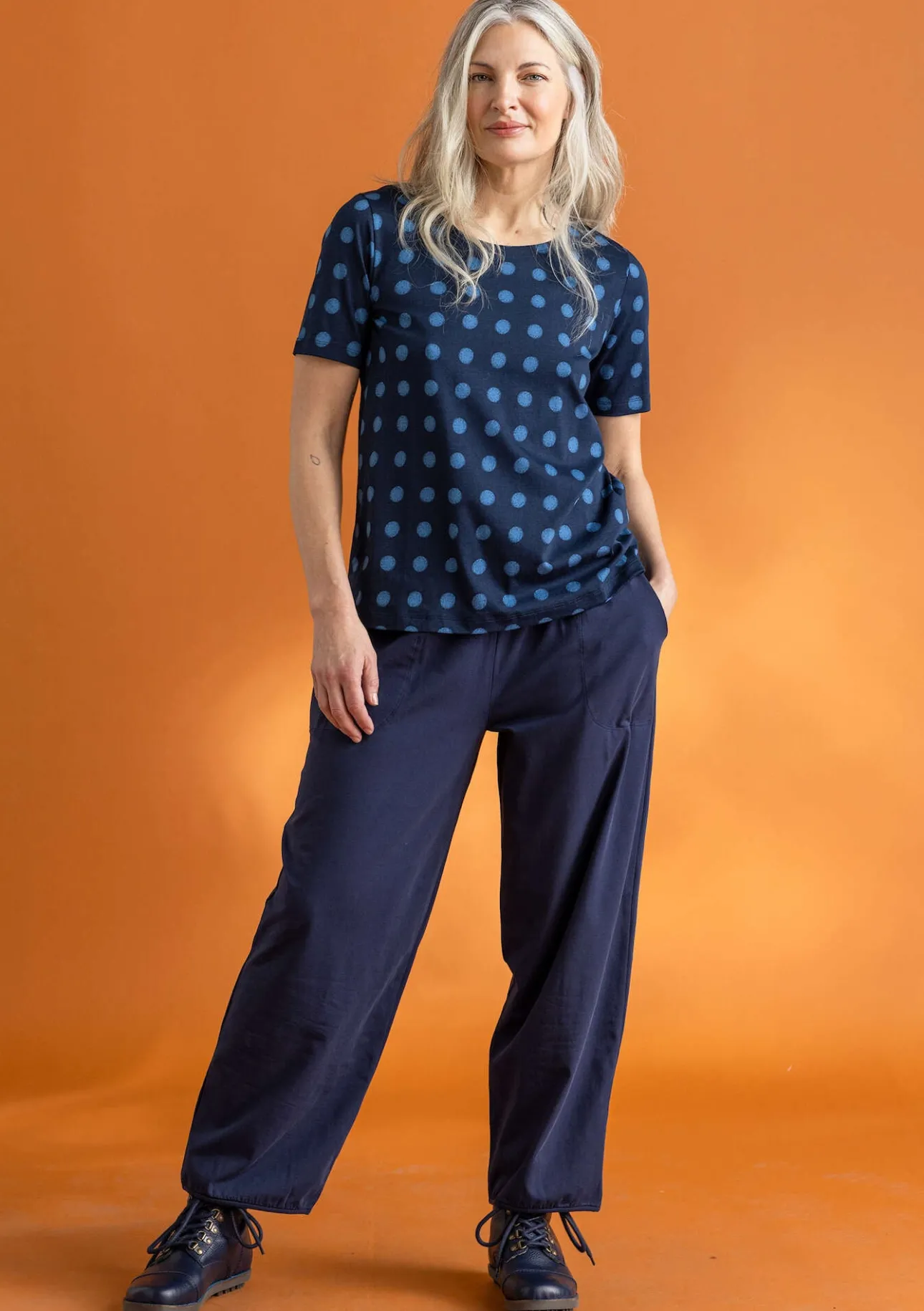 Gudrun Sjödén Jerseyhose aus Bio-Baumwolle/Elasthan> Hosen