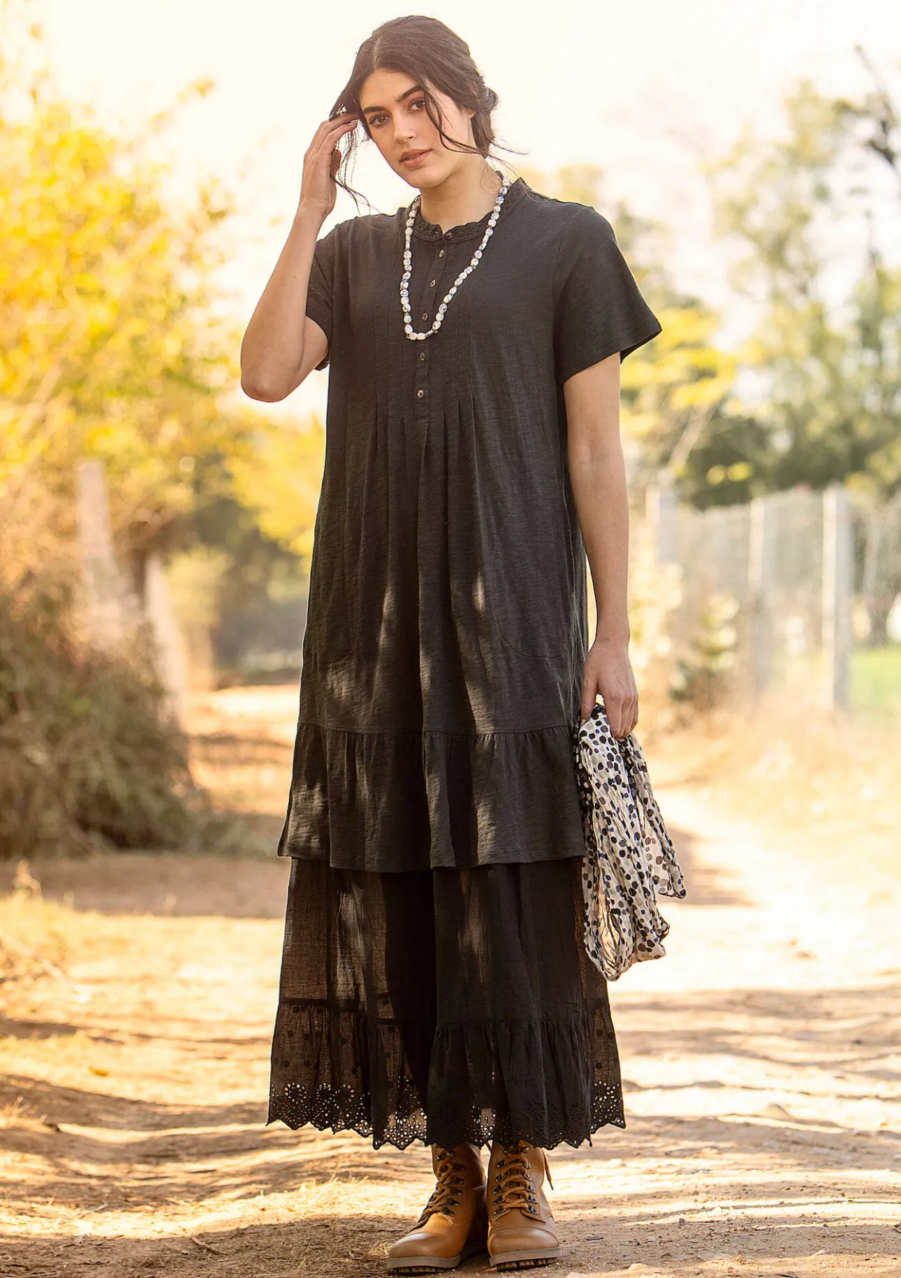 Gudrun Sjödén Jerseykleid aus Bio-Baumwolle> Kleider