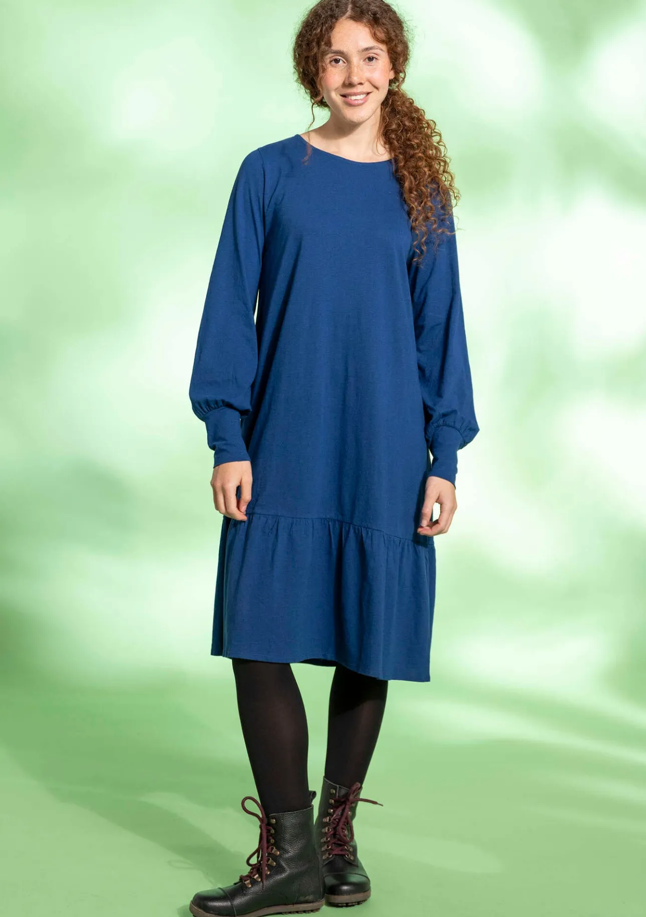 Gudrun Sjödén Jerseykleid aus Bio-Baumwolle/Leinen> Kleider
