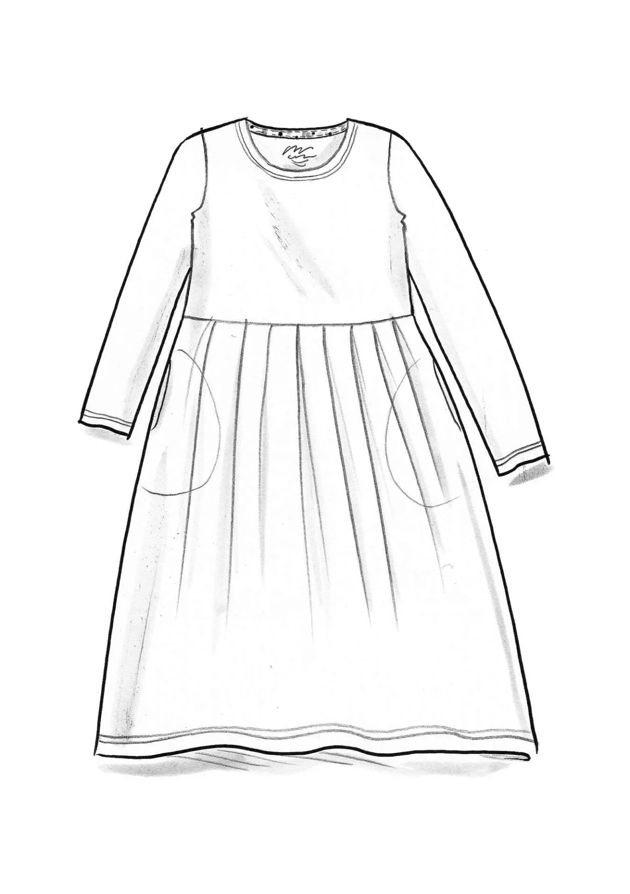 Gudrun Sjödén Jerseykleid „Helga“ aus Lyocell/Elasthan> Kleider