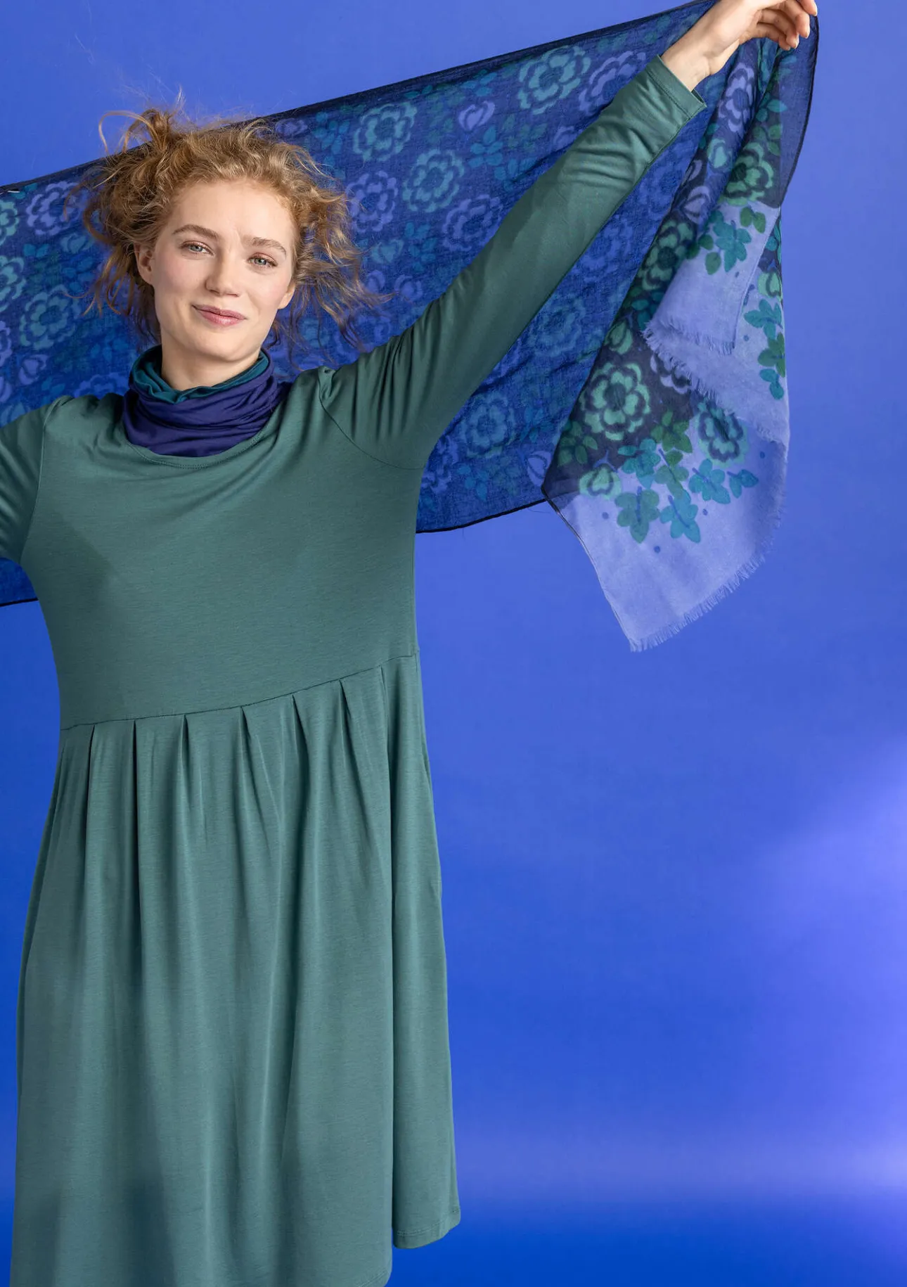 Gudrun Sjödén Jerseykleid „Helga“ aus Lyocell/Elasthan> Kleider