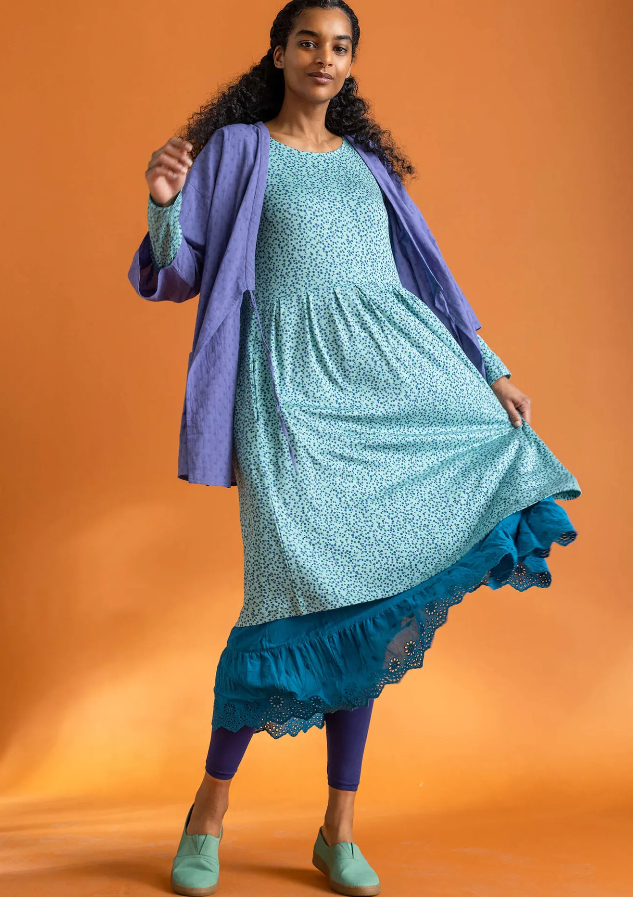 Gudrun Sjödén Jerseykleid „Helga“ aus Lyocell/Elasthan> Kleider