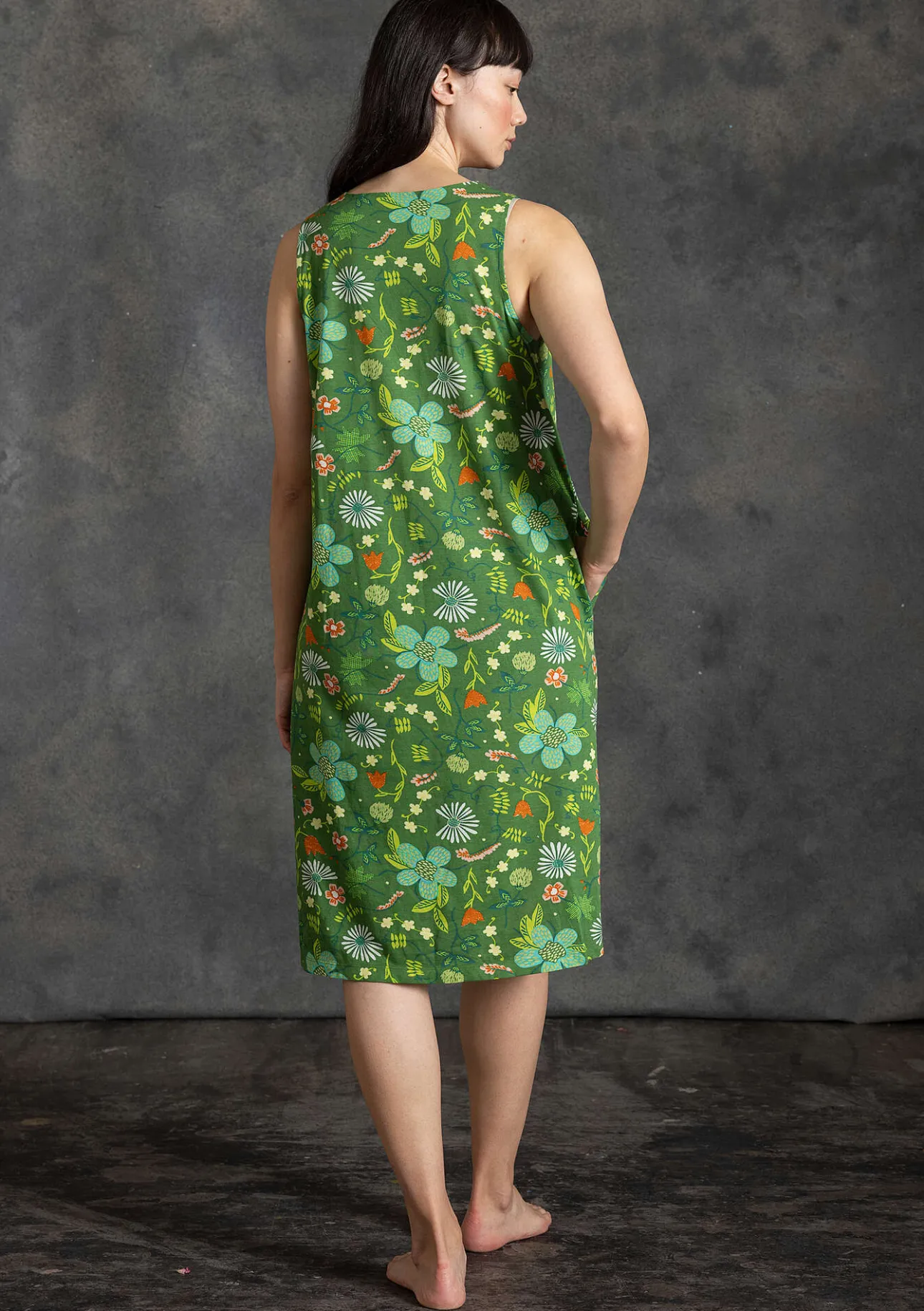 Gudrun Sjödén Jerseykleid „Midsommarsol“ aus Bio-Baumwolle> Kleider