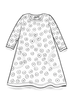 Gudrun Sjödén Jerseykleid „Nicole“ aus Bio-Baumwolle/Modal> Kleider