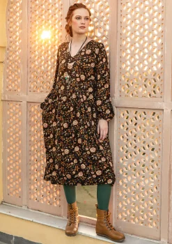 Gudrun Sjödén Jerseykleid „Nyponros“ aus Bio-Baumwolle/Modal> Kleider
