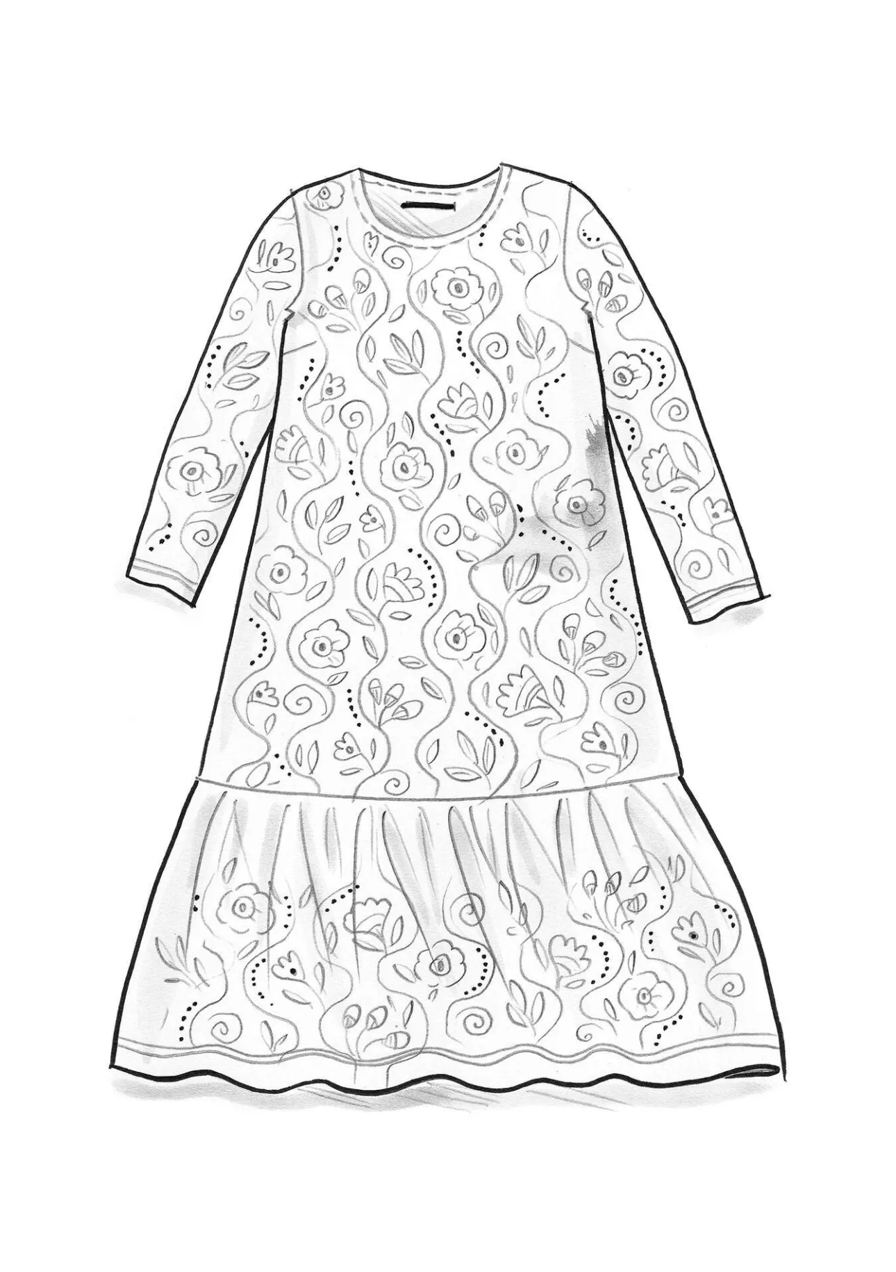 Gudrun Sjödén Jerseykleid „Rupangi“ aus Bio-Baumwolle> Kleider