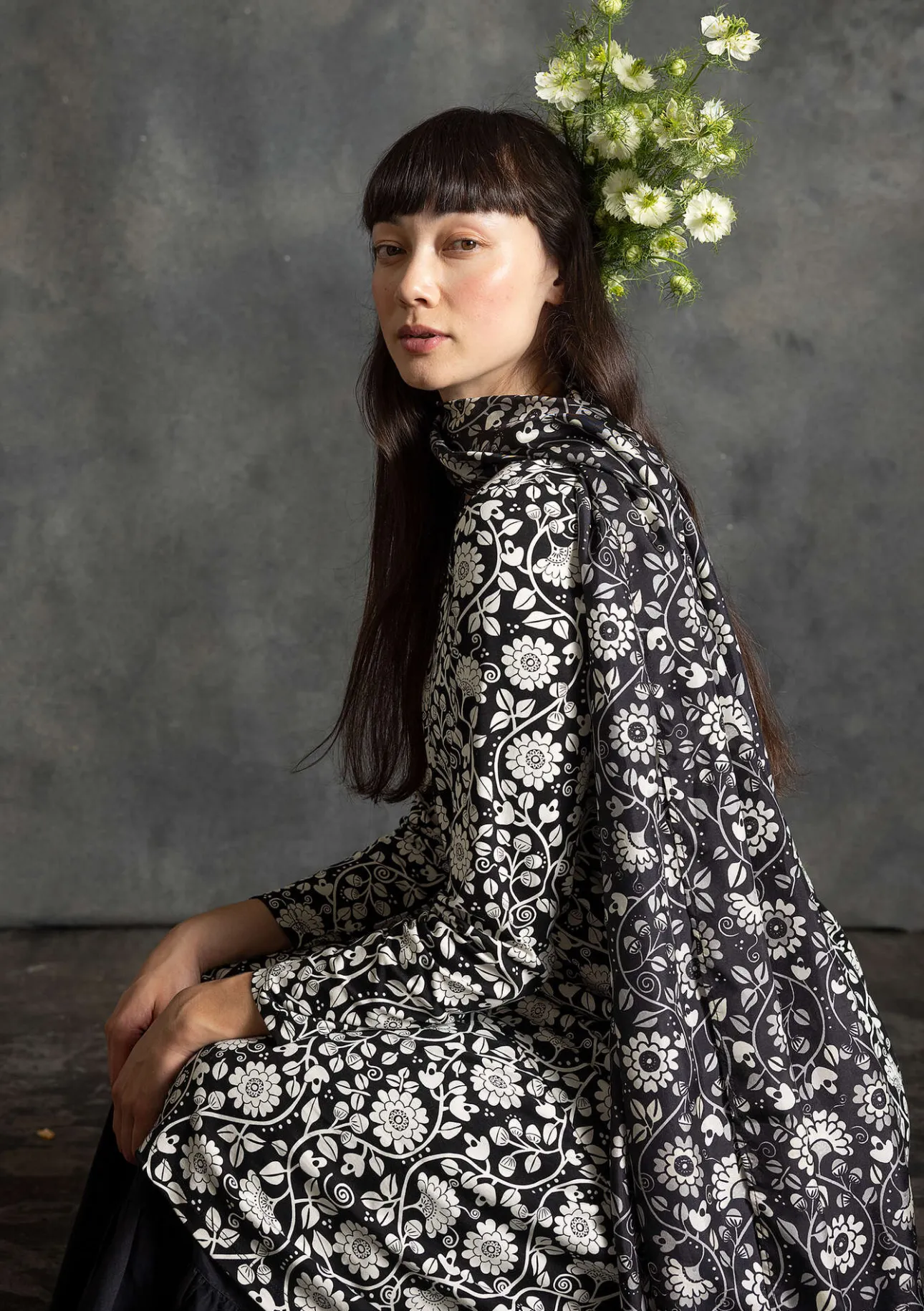 Gudrun Sjödén Jerseykleid „Rupangi“ aus Bio-Baumwolle> Kleider