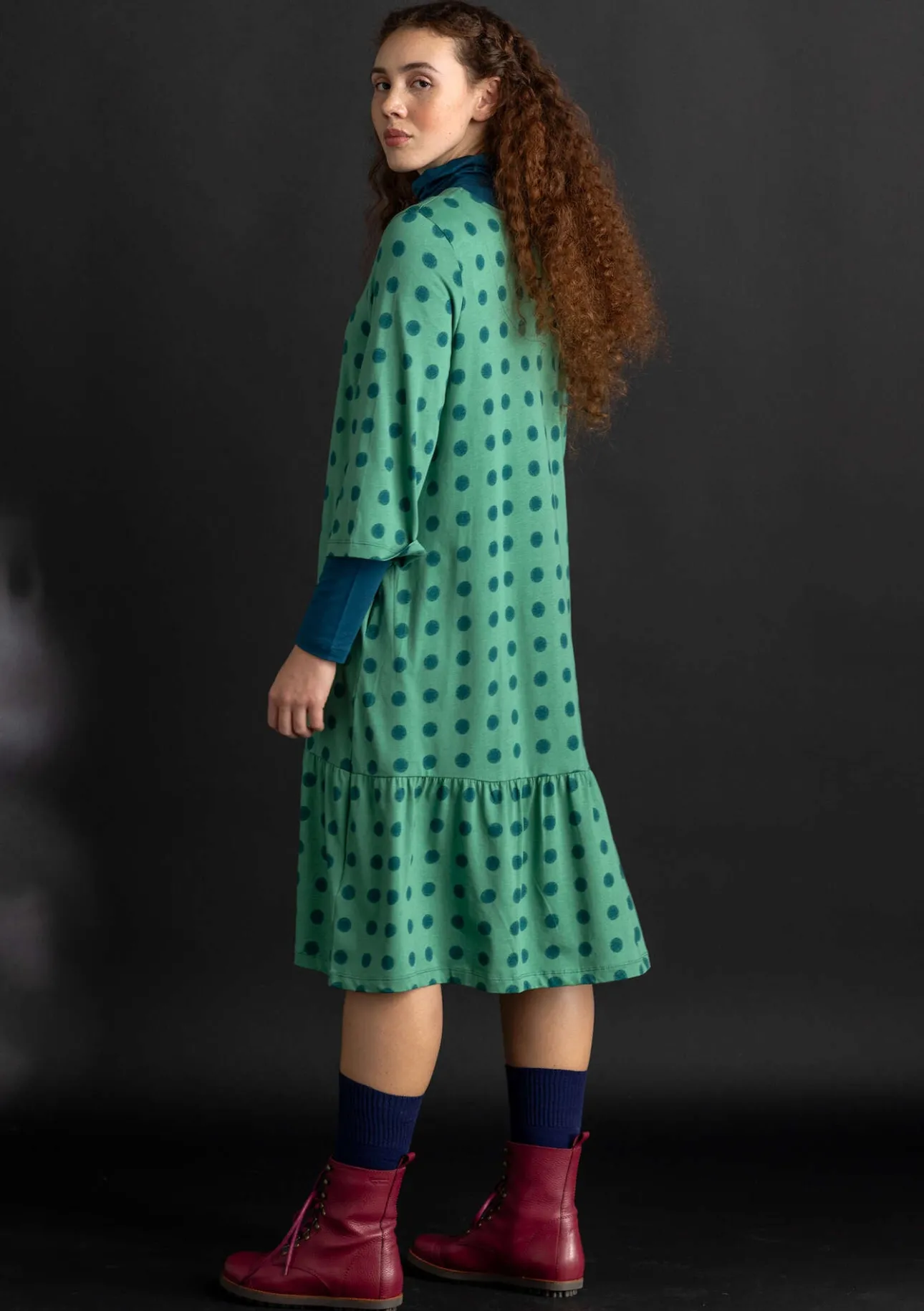 Gudrun Sjödén Jerseykleid „Tyra“ aus Bio-Baumwolle/Modal> Kleider